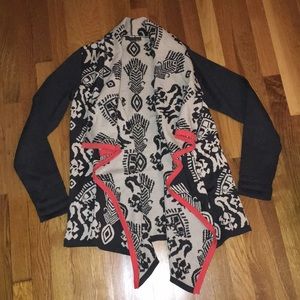 Tribal print sweater